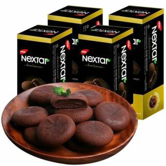 Bánh quy mềm Nabati Socola Brownies Nextar hộp 112g (14g × 8 cái)