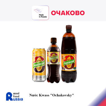 Nước uống lên men Kvas Nhập khẩu từ Nga