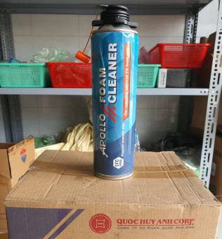 Nước rửa keo bọt nở FOAM thương hiệu APOLLO