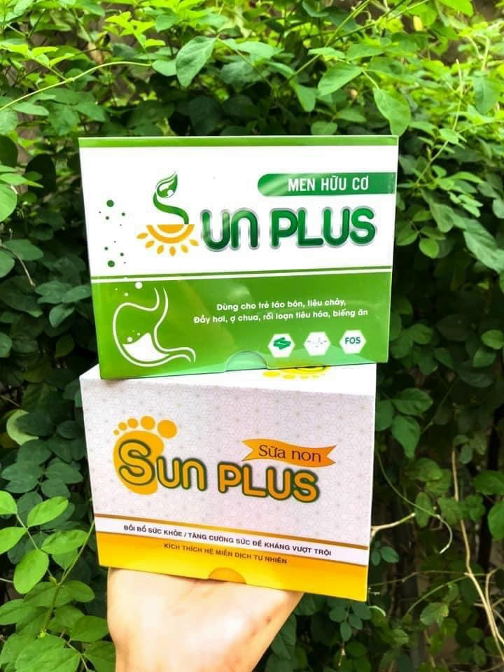 Combo sữa non và men hữu cơ Sunplus giúp bé ăn ngon, ngủ sâu giấc không quấy khóc khi ngủ