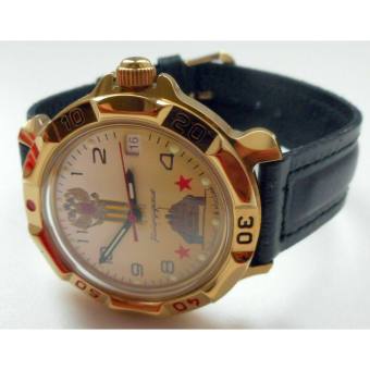 Đồng hồ Nga Vostok máy cơ lên giây, size mặt 39, size dây 18. Đồng hồ Nga Vostok Komandirskie 819943