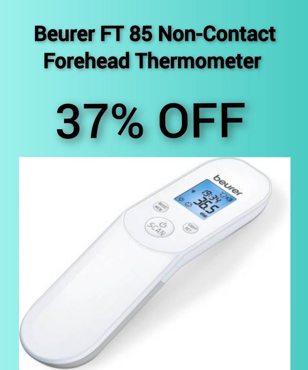 Beurer Non-Contact Thermometer, FT90 – Beurer North America