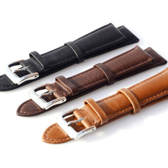 Dây đồng hồ da bò, dây da thật cao cấp mềm đẹp - Mã số: D1613