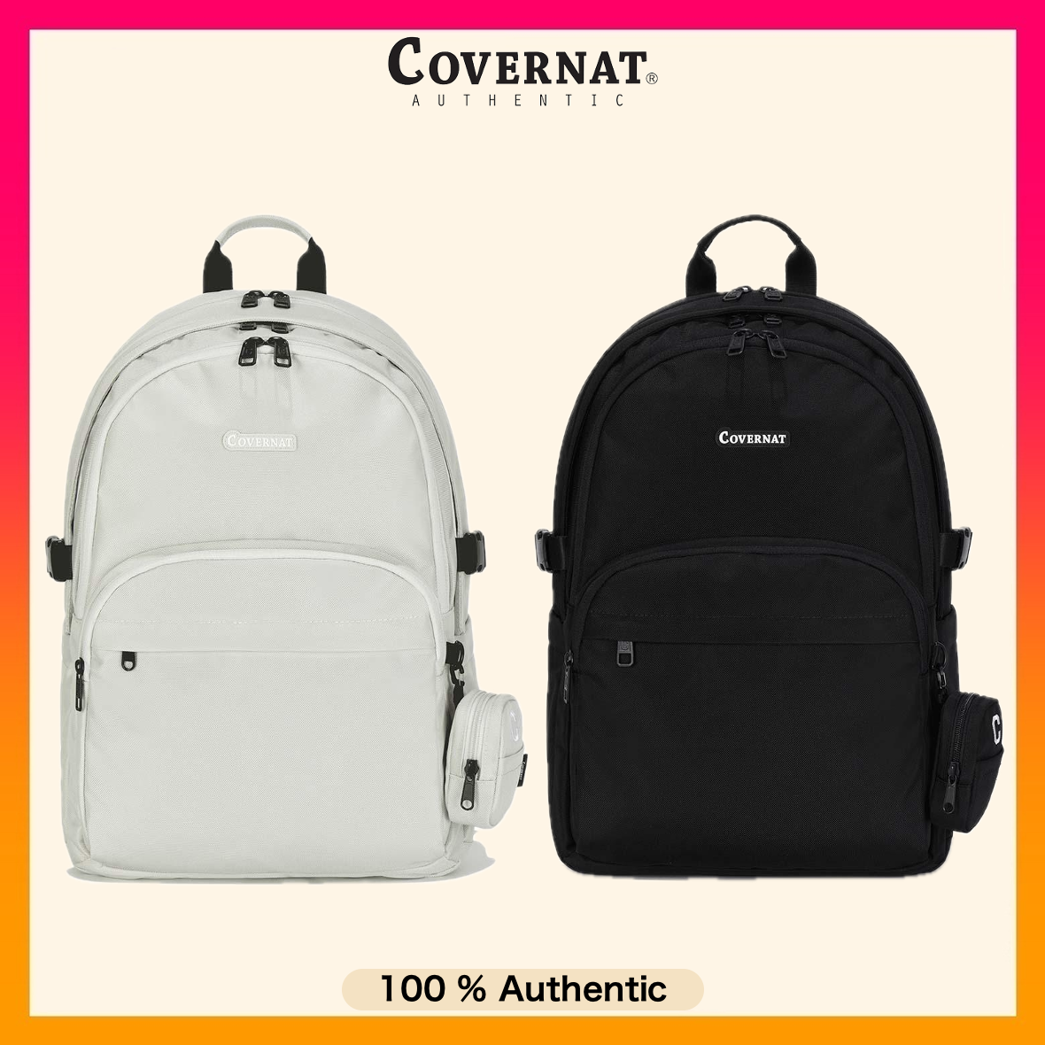 バックパック・リュック COVERNAT Clover Heart String Backpack 4FT768 G)I-DLE - SHUHUA's Pick] COVERNAT Clover Heart Shirring