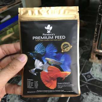 THỨC ĂN LOẠI TỐT CHO CÁ BẢY MÀU CÁM PANDORA PREMIUM FEED GOLD 50G