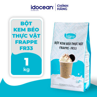 bột kem béo thực vật FRAPPE - FR33 Luave (bột đá xay giúp hạn chế tách lớp) - gói 1kg