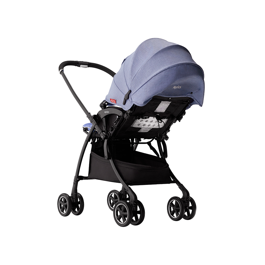 Xe đẩy trẻ em Aprica Luxuna Comfort XVII 6CJ97PSBHK (Pastel Blue):5129