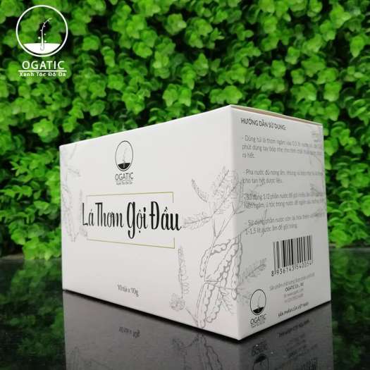 BỘT  BỒ KẾT THẢO DƯỢC GỘI ĐẦU BỘT LÁ THƠM OGATIC