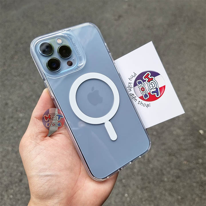 Ốp lưng chống sốc zagg clear snap case magsafe cho iphone 13 pro max / 13 pro chính hãng - hàng nhập khẩu