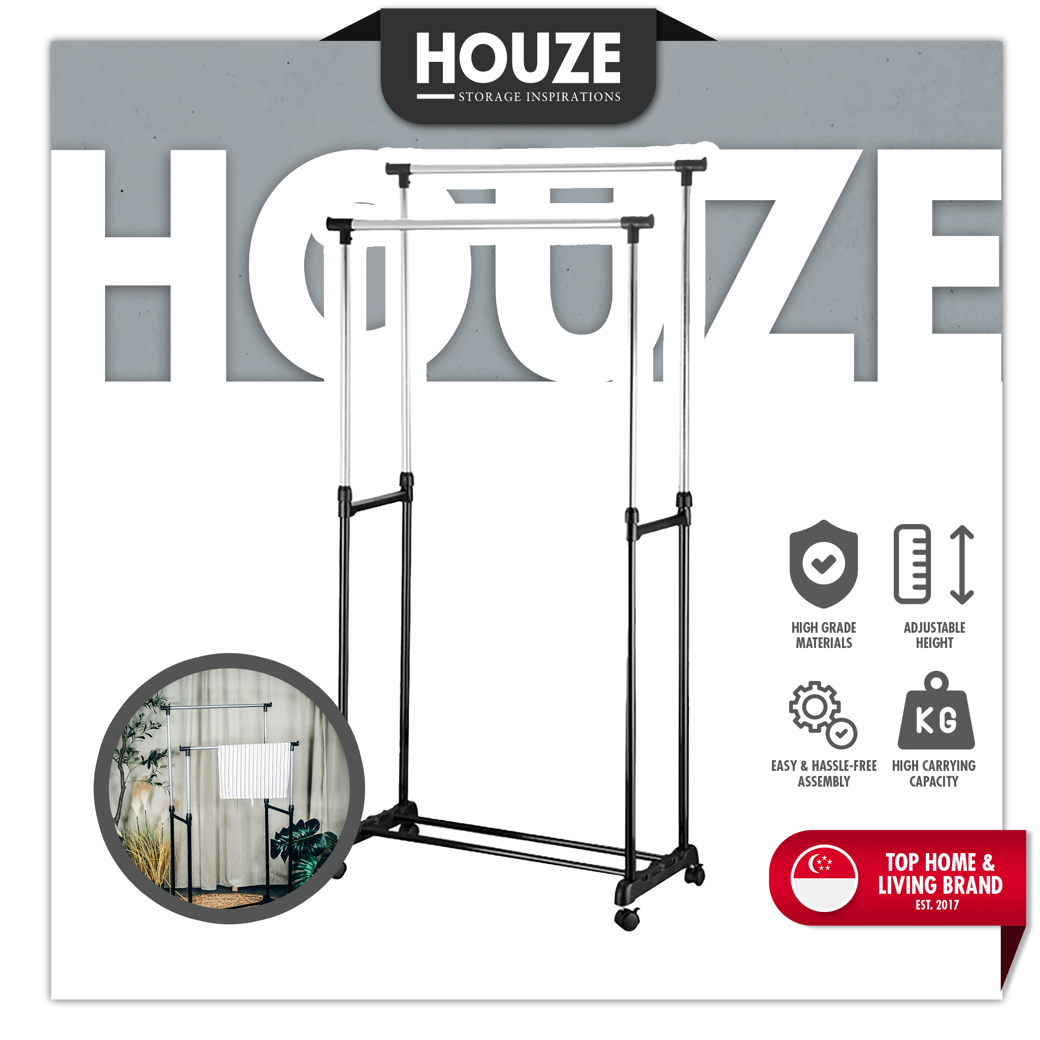 Different Types of Hangers for Your Clothes – HOUZE Singapore