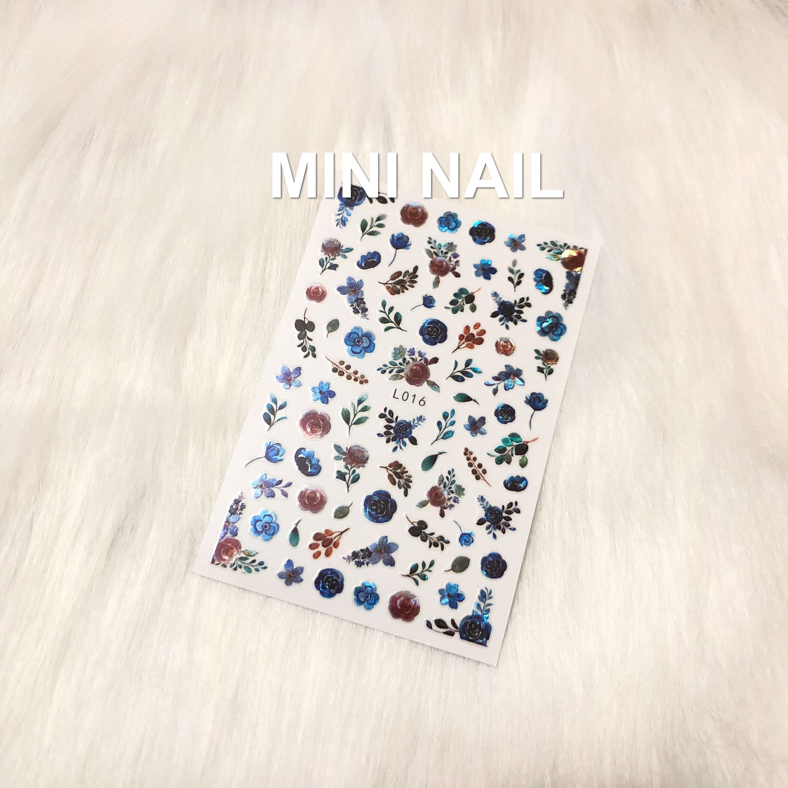 Sticker dán móng tay hình hoa lá, sticker nail. miếng dán móng tay hình hoa lá