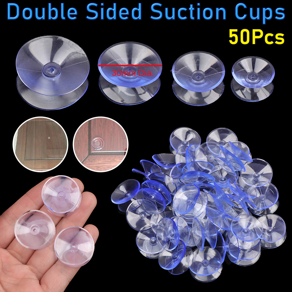 Homigoo 50 Miếng 20Mm 30Mm Non-Slip Suckers Miếng Đệm Nhựa Trong Hai Mặt Giác Hút Bàn Kính Top Người Giữ Nhà Bếp Phòng Tắm Lưu Trữ Treo