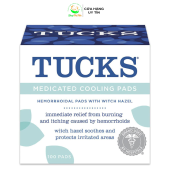 Miếng lót lạnh Tucks  giúp giảm đau sau sinh và giảm đau trĩ