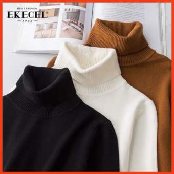 Áo Len Nam Cổ Lọ Dài Tay ALT02 Áo Len Cao Cổ Đẹp Chất Len Mỏng Nhiều Màu