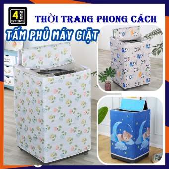 Vỏ Bọc Máy Giặt, Áo Trùm Máy Giặt Cửa Trên Chống Thấm Nước , Chống Bụi Size Lớn Cao Cấp - Tấm Phủ Máy Giặt Cửa Đứng Loại Dày