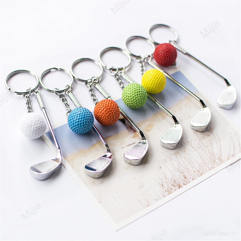 Golf hot sale ball keychain