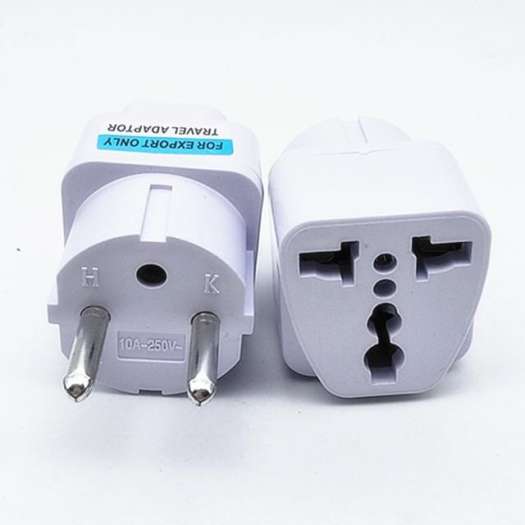 Phích cắm chuyển từ 3 chấu sang 2 chấu