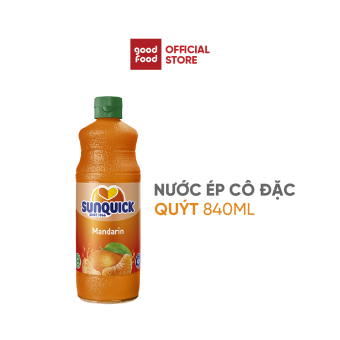 Nước ép hỗn hợp cô đặc quýt Sunquick Mandarin 840ml