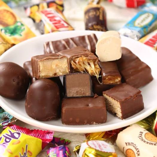 kẹo socola nga mix vị gói 500G chính hãng