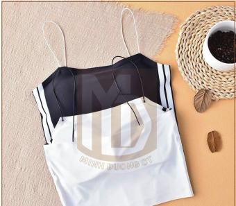ÁO BRA SU 2 DÂY KẺ SỌC, BRA ỐNG ĐÚC SU MÁT LẠNH - Áo Bra Dây Bún Đúc Su Kẻ Sọc Chất Mát Siêu Đẹp Hot Trend 2021 AL15