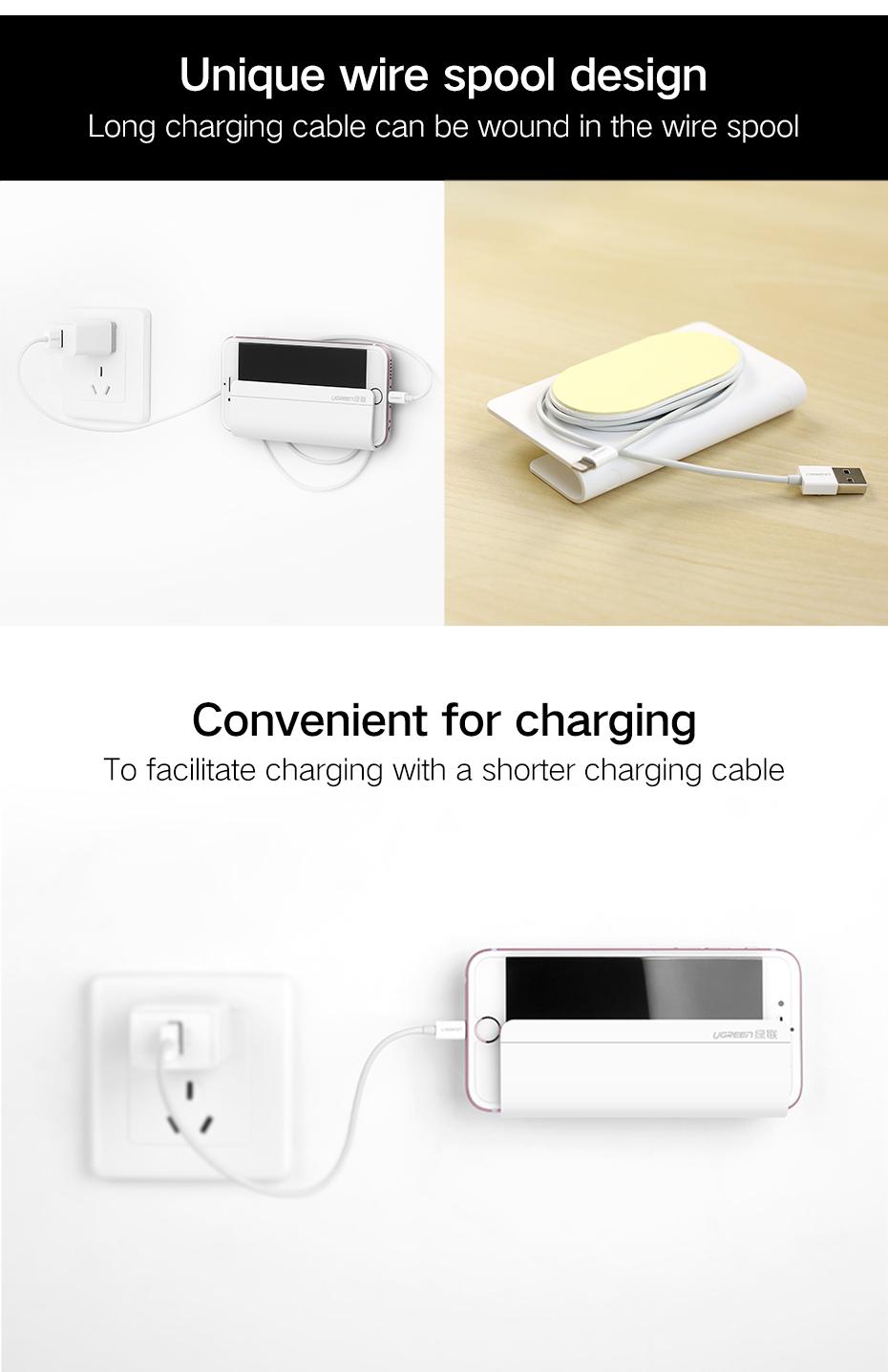 WALL MOUNT PHONE HOLDER: UGREEN smartphone wall holder can give your phone a safe dock while charging. With wide range of application, this wall mount for phone can be used on smooth and even wallpaper, lime wall, tile, stainless steel, glass, wooden and metal surface. EASY MOUNT: The phone charging holder could be easily attached to your wall with smooth surface, such as ceramic wall, glass wall, Lime wall and wall with wallpaper. Please be kindly noted that it's okay to get it off the wall, but the holder is not reusable any more.