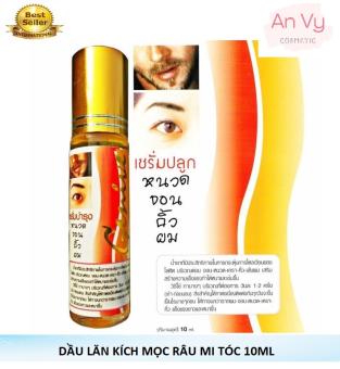 Dầu Lăn GENIVE Kích Mọc Dài MI và Râu Dạng Thái Lan - Mẫu mới