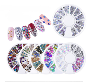Hạt Đính Đá Trang Trí Móng Tay Nail Nhiều Kích Cỡ, Trang Trí Thiệp, Điện Thoại