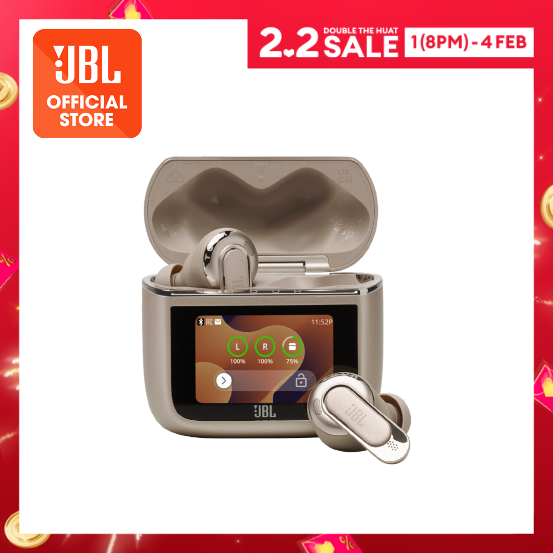 JBL Tour Pro 3 True Wireless Noise Cancelling earbuds with Smart Charging Case