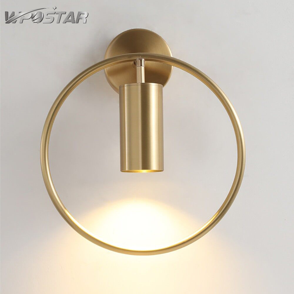 Modern LED Luxury Wall Lamp 5W GU10 AC220V Living room Bedside Light Indoor Bathroom Study Corridor Restaurant Cafe ราคา 1,207 บาท*ส่งฟรี