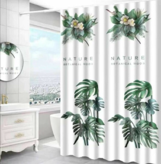 Rèm phòng tắm / rèm cửa sổ - rèm lá dương xỉ
