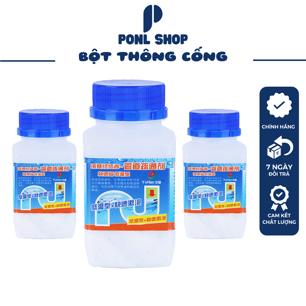 Chai bột thông ống cống cực mạnh Nhật Bản LỚN 260gr