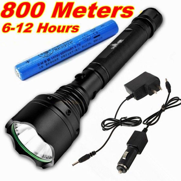 Đèn pin mini siêu sáng - đèn pin s6830 pin 4800mah siêu mạnh - bảo hành 12 tháng