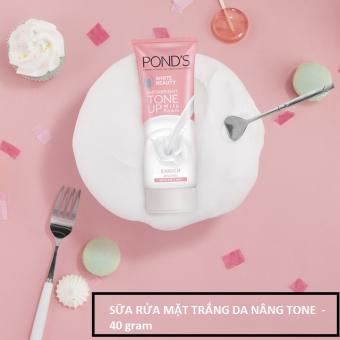 Kem Sữa Rửa Mặt Dưỡng Trắng Nâng Tông Pond'S White Beauty 40 GRAM
