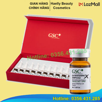 Tế bào gốc trị thâm, nám, làm đều màu da, làm sáng da GSC (GV Whitening Ampoule)