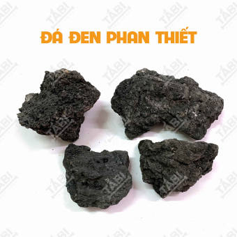 1KG Đá Đen Phan Thiết Setup Hồ Cá - Đá Đen Phan Thiết Trang Trí Bể Cá