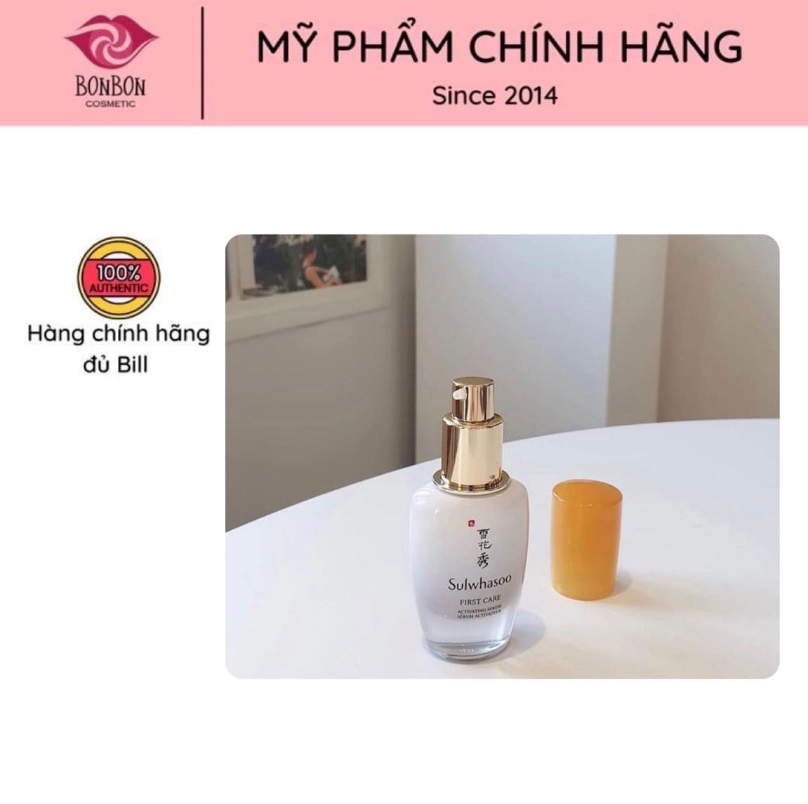 Serum sulwhasoo tinh chất "vàng" bonboncosmetic