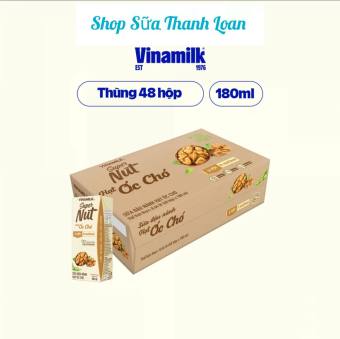 Thùng 48 Hộp Sữa Đậu Nành Vinamilk Super Nut Hạt Óc Chó 180ml.