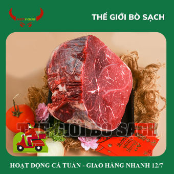 Bắp Bò Úc Nguyên Khối Làm Món Phở, Bò Kho, Xào, Nướng,.. - 1KG - Giao Nhanh HCM
