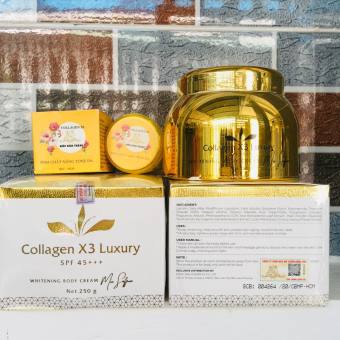 Combo Kem Body Collagen X3 Luxury VÀ KEM Kích trắng Đông Anh
