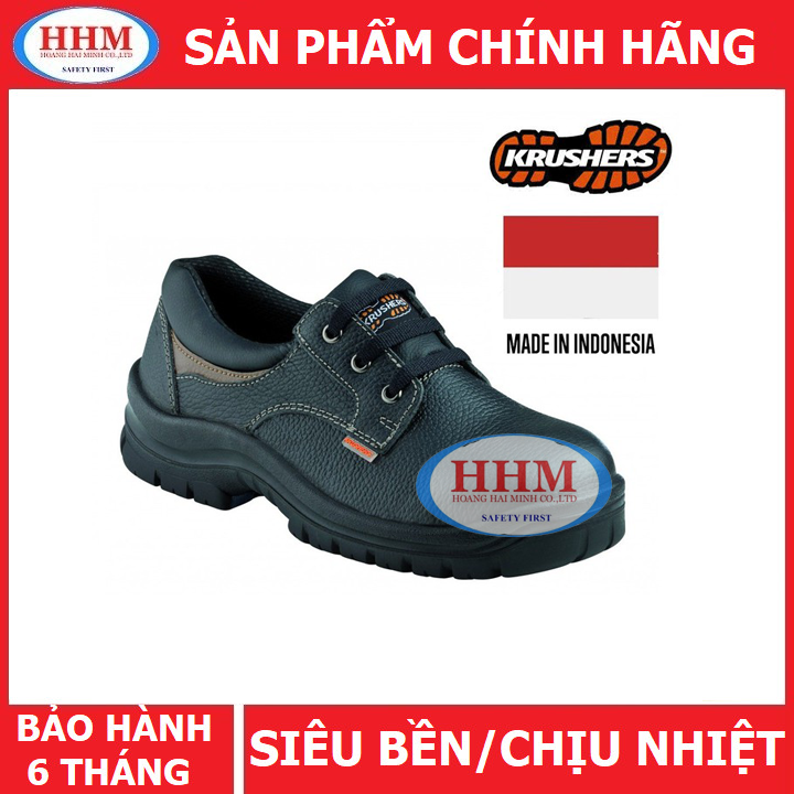 Giày bảo hộ thấp cổ Krusher Alaska - chống đâm thủng chống trơn trượt, chổng tĩnh điện và chống điện