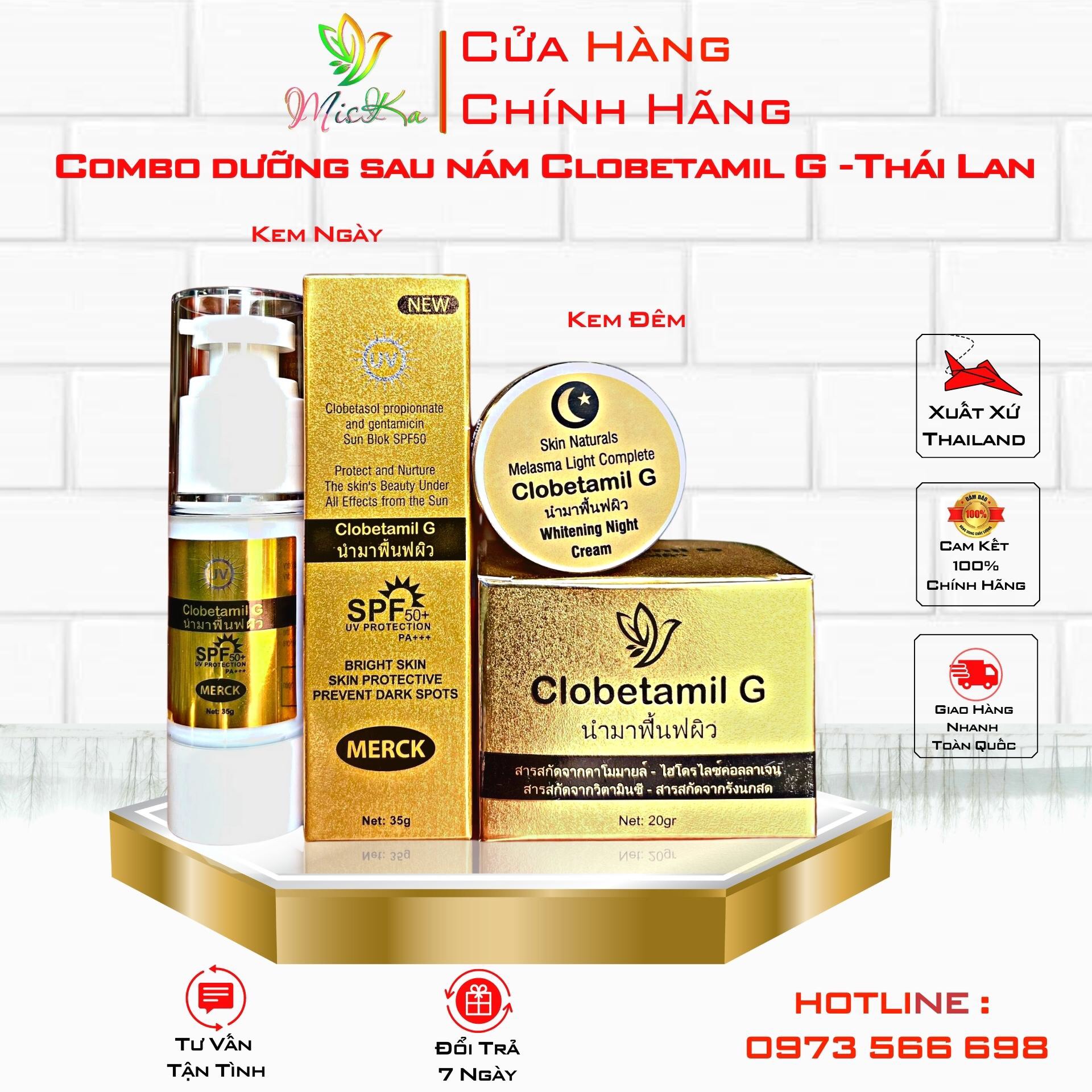 Kem Dưỡng Sau Nám Clobetamil G Thái Lan