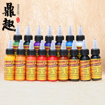 Set 16 màu mực tập xăm Eternal Ink 30ml