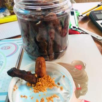 [HCM]Me Lào chấm muối tôm