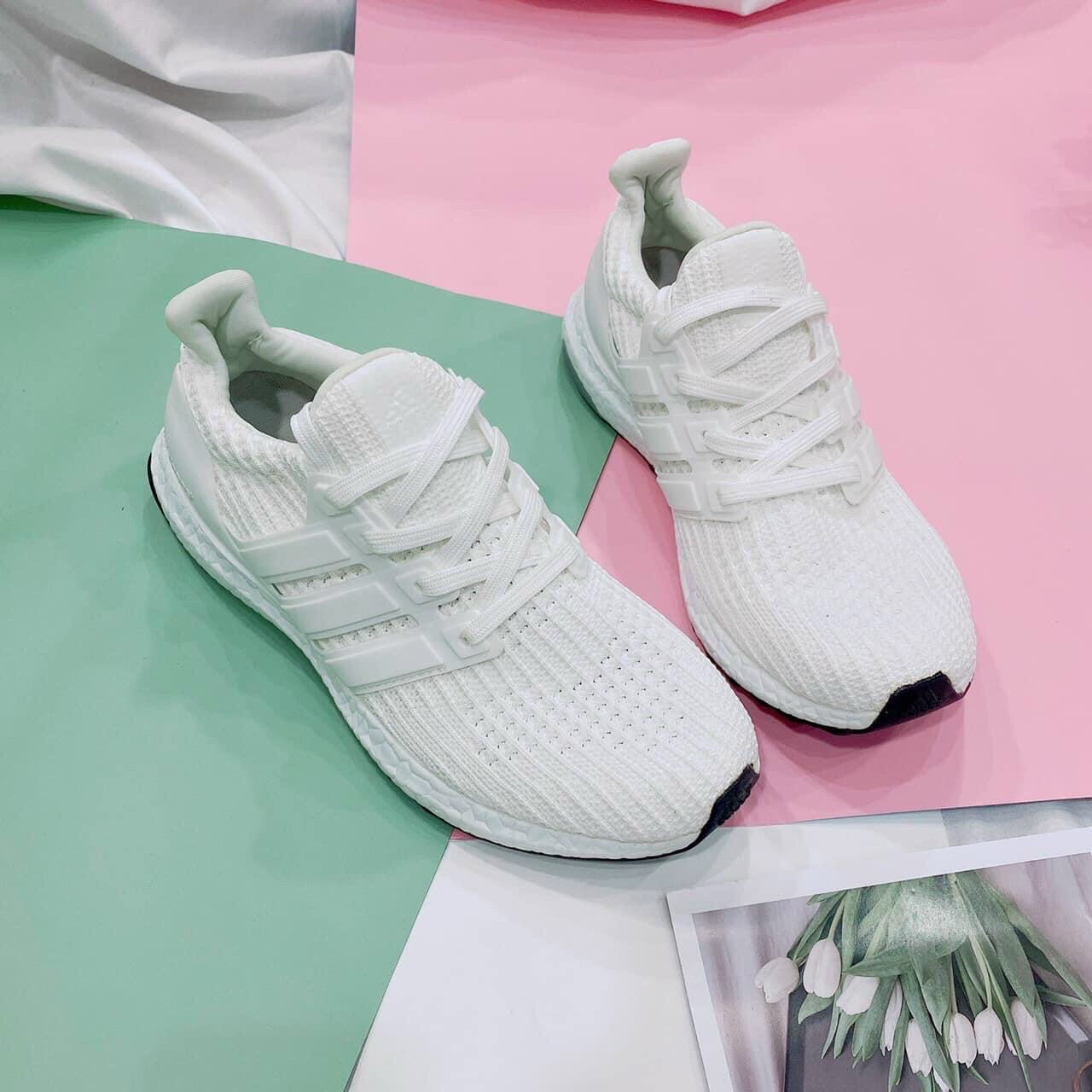 [TẶNG HỘP+BILL+TẤT] Giày ultraboost trắng khogiay88