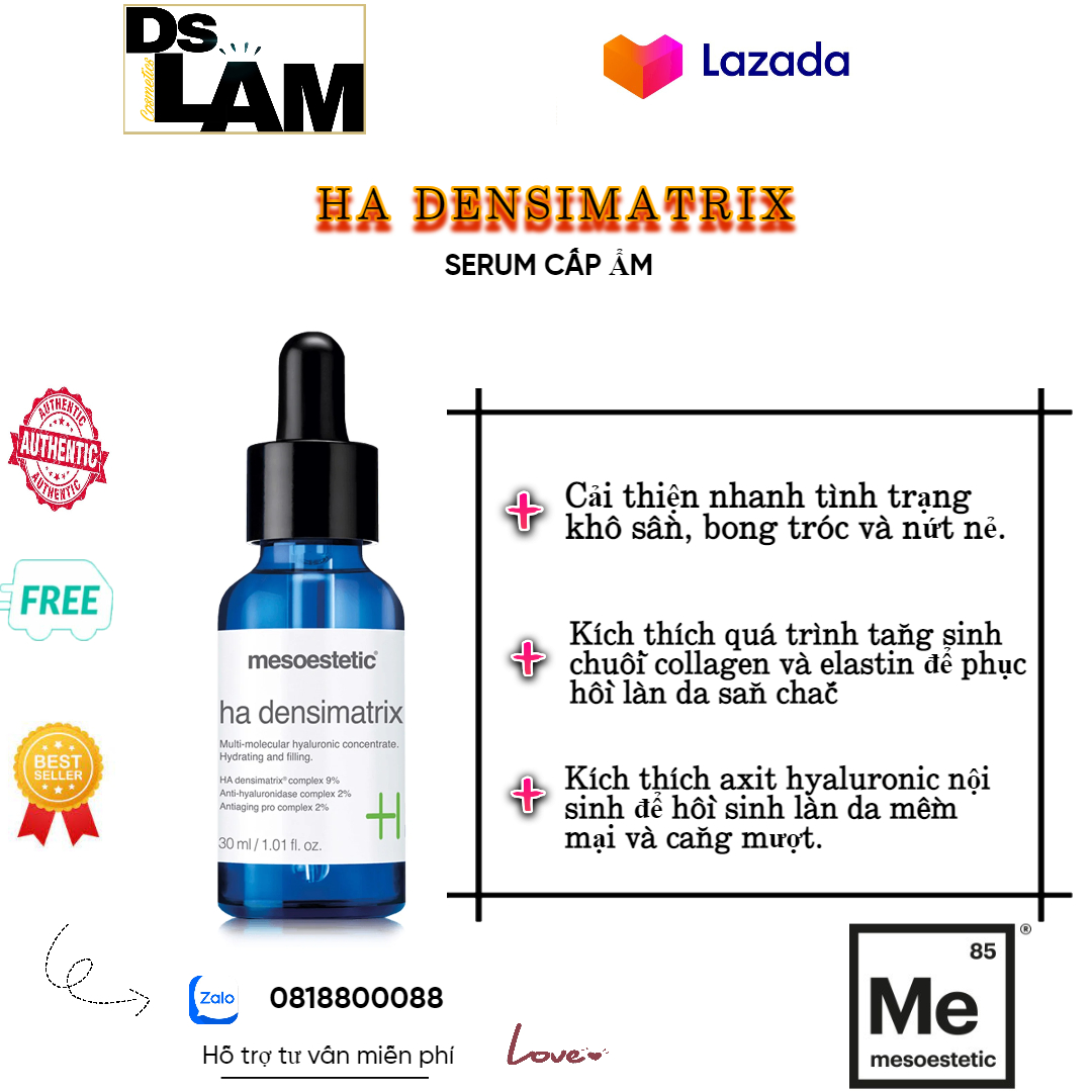 Serum Dưỡng ẩm sâu, Chống Lão Hóa Mesoestetic HA Densimatrix 30ml