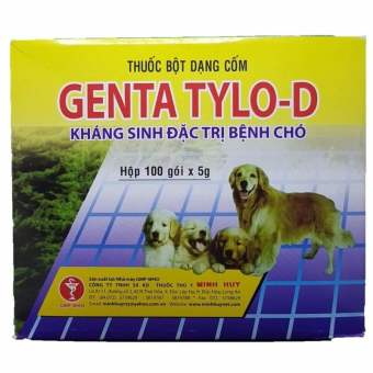 COMBO 100 GÓI GENTA TYLO - D DẠNG CỐM 5G DÀNH CHO CHÓ MÈO