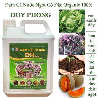 1 Lít - Dịch đạm cá nước ngọt cô đặc DH, an toàn cho hệ sinh thái-76124