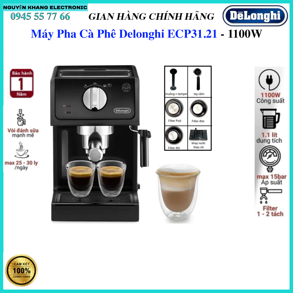 Máy pha cà phê Delonghi ECP31.21