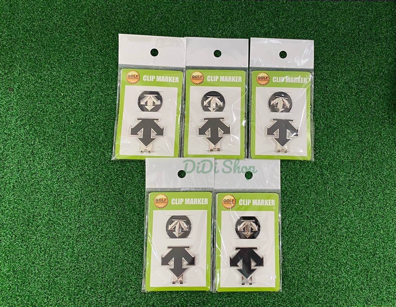 Clip markers - marker- pxg golf - pxg marker - descente marker-descente golf - golf markers- markers - đánh dấu bóng