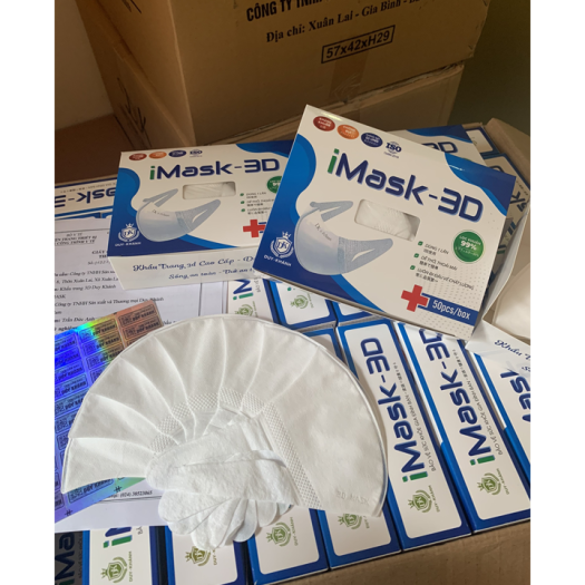 Hộp 50 cái Khẩu Trang 3D Mask Công Nghệ Nhật Bản